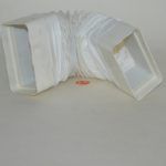 Codo rectangular flexible 55 x 110 mm - Imagen 3