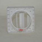 Tub pla ventanilla exterior salida redonda Ø100 mm o rectangular - Imagen 3