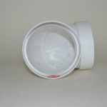 Tub pla codo redondo 90° Ø100 mm - Imagen 3