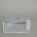 Alternative view of Tub pla codo rectangular horizontal 90° 75 x 150 mm