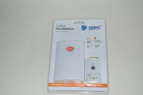 Timbre inalámbrico 2 melodias GSC 1400261
