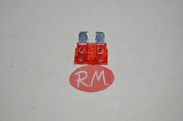 Fusible para automóvil 10A Rojo