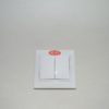 Conmutador empotrar blanco Solera ERP02U