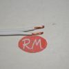 Cable paralelo audio 2 x 0.75 mm blanco