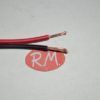 Cable paralelo audio 2 x 0.75 mm rojo y negro