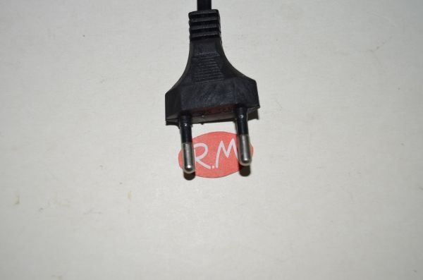 Cable alimentación radiocasette 1.5 m negro - Imagen 3
