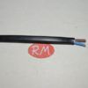 Cable manguera plana negra 2 x 1 mm