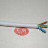 Cable manguera redonda blanca 3 x 1.5 mm