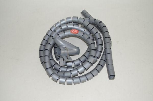 Organizador de cables gris 19 mm 2 metros