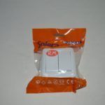 Doble conmutador superficie blanco Solera MUR12U - Imagen 3
