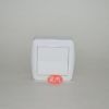 Conmutador cruce superficie blanco Solera MUR09U