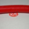 Tubo corrugado rojo 23 mm rollo de 10 metros