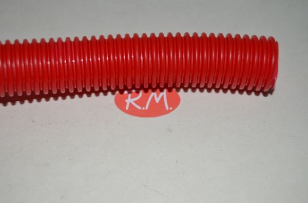 Tubo corrugado rojo 23 mm rollo de 10 metros