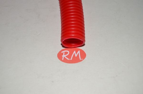 Tubo corrugado rojo 20 mm rollo de 10 metros - Imagen 2