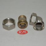 Enlace latón cromado M H 1/2" acodada - Imagen 3