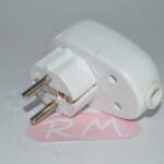 Clavija enchufe schuko salida lateral con interruptor