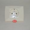 Base superficie cuadrada sin TTL blanca 16A