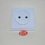 Base superficie cuadrada sin TTL blanca 16A