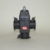 Base aérea triple impermeable negra 16A TTL