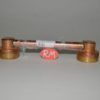 Puente comprobación estanqueidad gas 7/8 7/8 110 mm