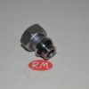 Enlace cromado radiador M 3/8" H 21 mm recto