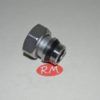 Enlace cromado radiador M 1/2" H 3/4" recto