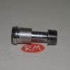 Enlace cromado radiador M 3/8" telescópico recto