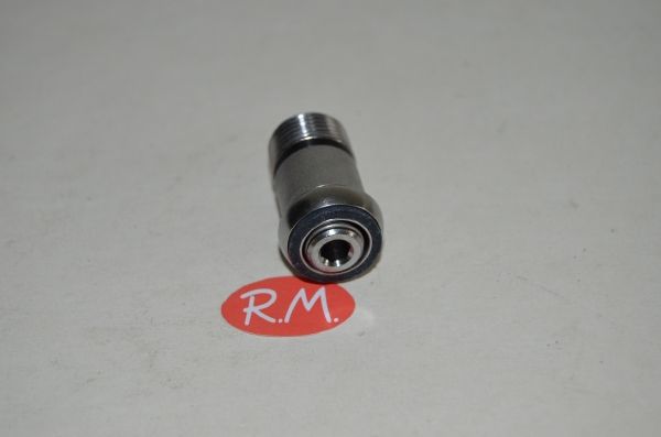 Enlace cromado radiador M 3/8" telescópico recto - Imagen 3