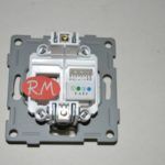 Base empotrar toma teléfono Onlex blanco 23854
