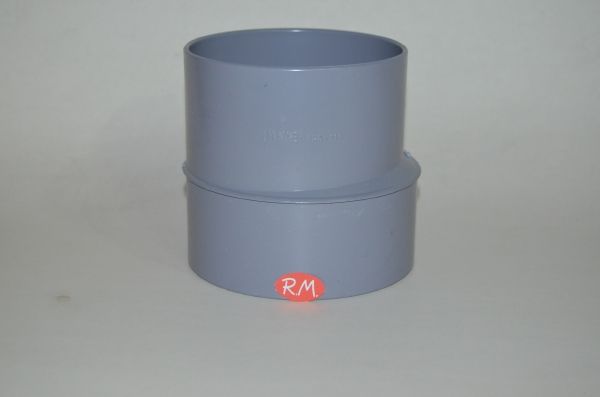 Reducción excéntrica PVC M 125 - H 110