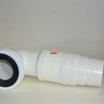 Manguito WC extensible curvo 280 a 530 mm - Imagen 3