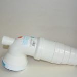 Manguito WC extensible curvo 280 a 530 mm - Imagen 4