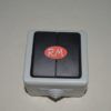 Doble interruptor superficie estanco IP54