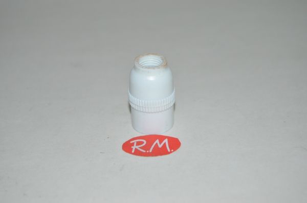 Portalámparas E-14 mini blanco