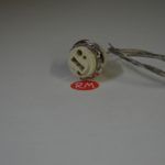 Portalámparas bombilla G9 con arandela Ø 27 mm