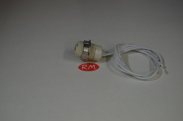 Portalámparas bombilla G9 con arandela Ø 21 mm