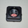 Tapa base enchufe TTL negro Fontini quattro 4392