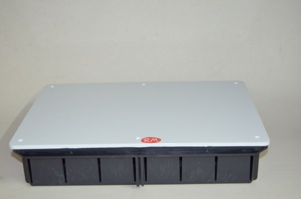 Caja de empalme empotrar rectangular 300 x 200 mm Solera 5502