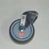 Rueda de goma gris Ø 100 mm 75kg 1 agujero