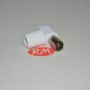 Conector de antena coaxial acodado macho 9,5 mm.