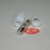 Empalmador recto cable antena coaxial RG6