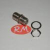 Conector empalme F macho para cable coaxial RG6