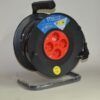 Enrollacables eléctrico 50 metros 4 tomas TTL 16A 3x1.5mm