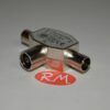 Distribuidor antena coaxial 2 machos 1 hembra