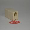 Prolongador cable teléfono 4 vías RJ11 hembra hembra