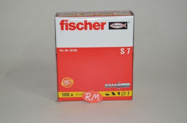 Taco Fischer de expansión S 7 caja 100 unidades