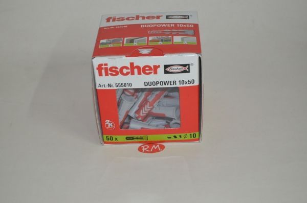 Fischer caja 50 tacos duopower 10 x 50