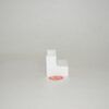 Angulo interior canaleta Unex 16 x 30 mm marfil