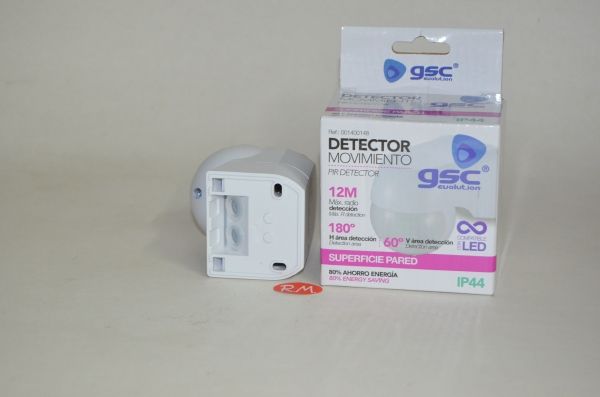 Detector de movimiento superfície 180° 12 metros GSC 001400148 - Imagen 3