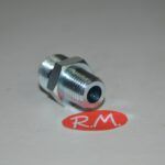 Nipple gasoil M 3/8 cónico M 1/4 plano - Imagen 3